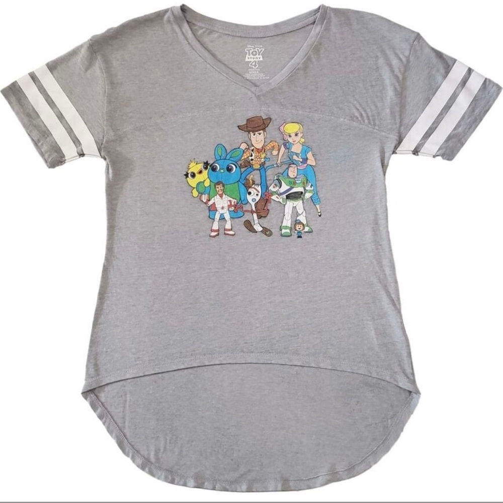 Disney Gray Toy Story Short Sleeve Tee
